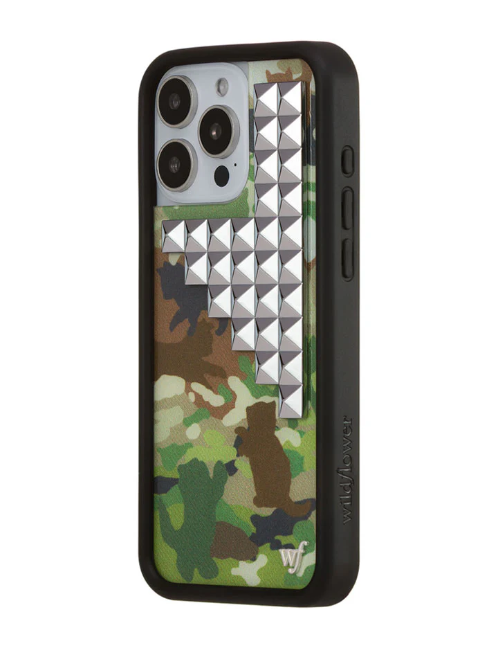 Cat Camo Stud iPhone Case - Image 14