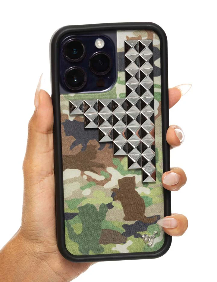 Cat Camo Stud iPhone Case - Image 29
