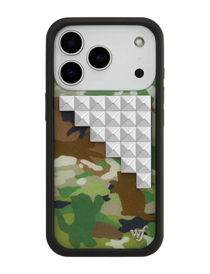 Cat Camo Stud iPhone Case - Image 4