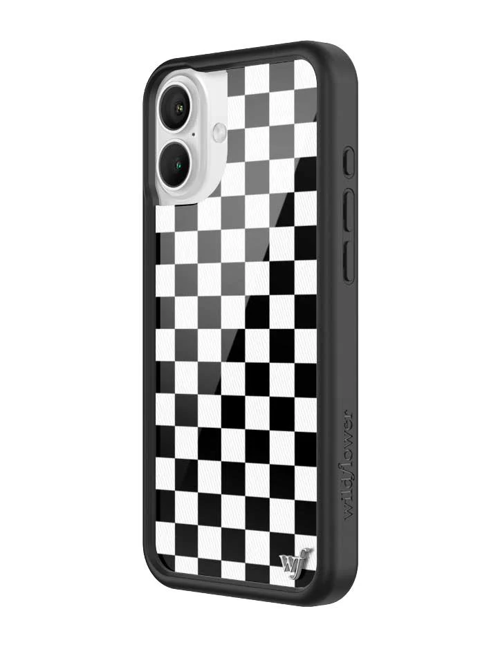 Checkers | Black iPhone Case - Image 4