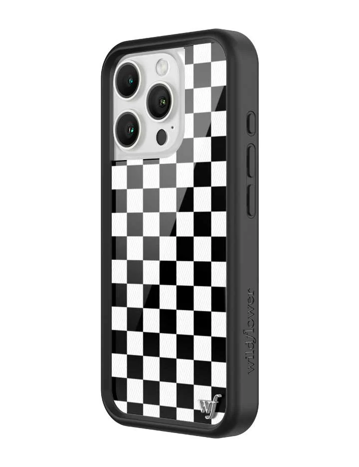 Checkers | Black iPhone Case - Image 6