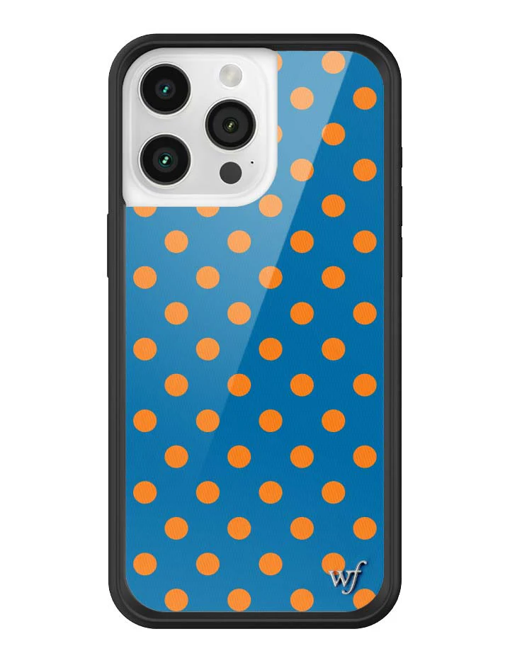 Polka Dot | Blue and Orange iPhone Case - Image 23