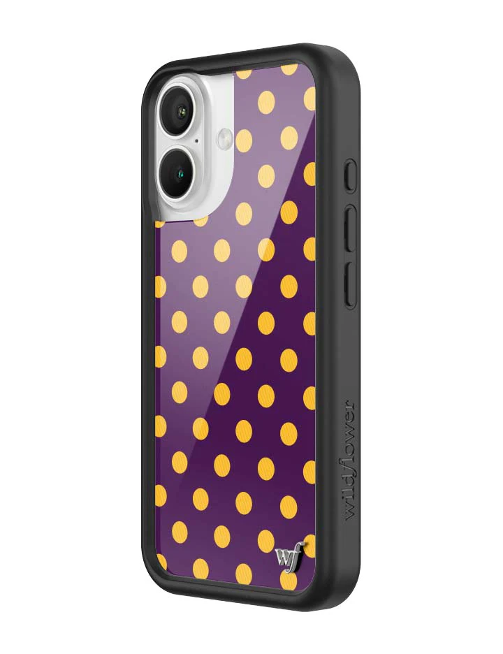 Polka Dot | Purple and Yellow iPhone Case - Image 20