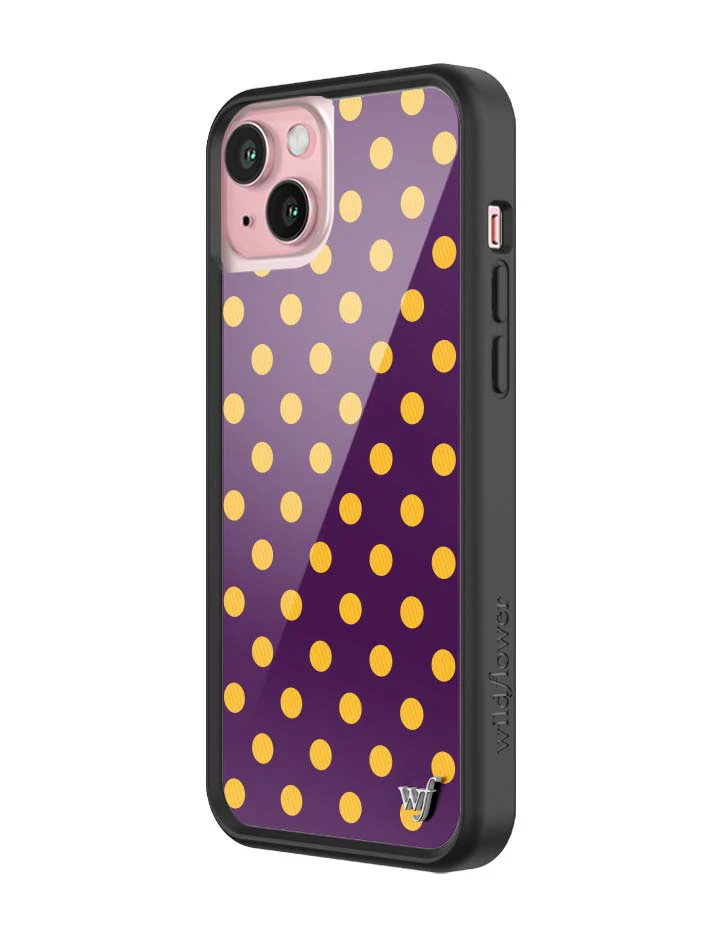 Polka Dot | Purple and Yellow iPhone Case - Image 26