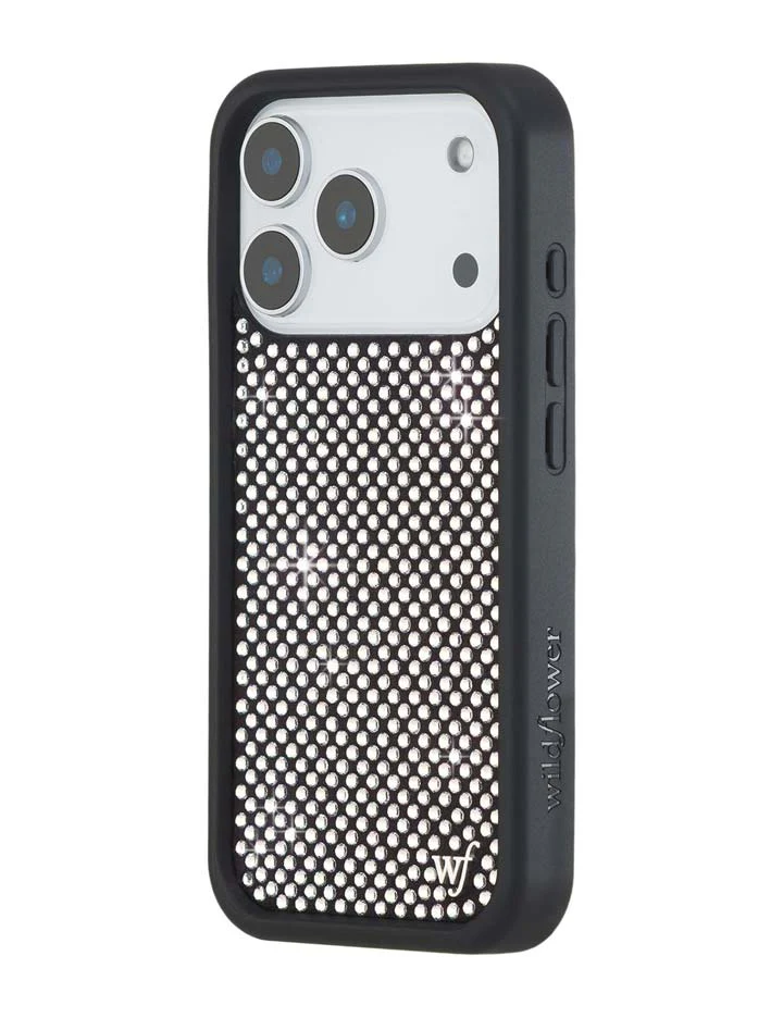Rhinestone iPhone Case | White - Image 5