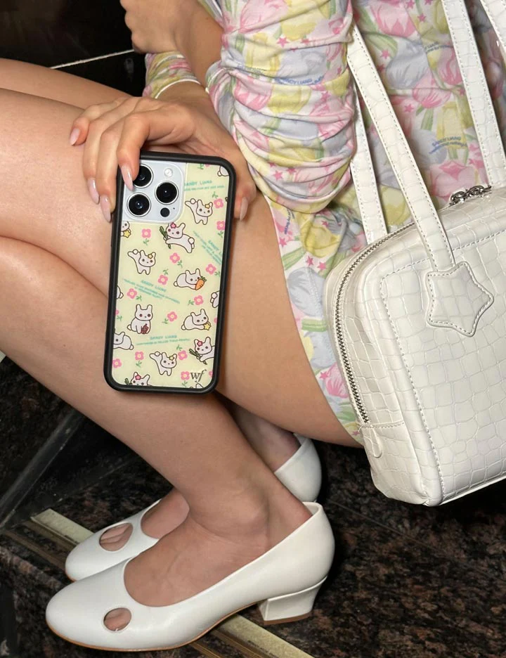 Sandy Liang Bunny Gift Wrap iPhone Case - Image 45